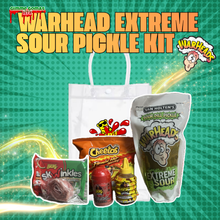 Load image into Gallery viewer, Warhead Extreme Sour Pickle Kit
