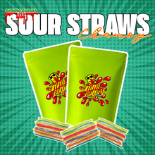 Load image into Gallery viewer, SOUR STRAWS/ ROPES
