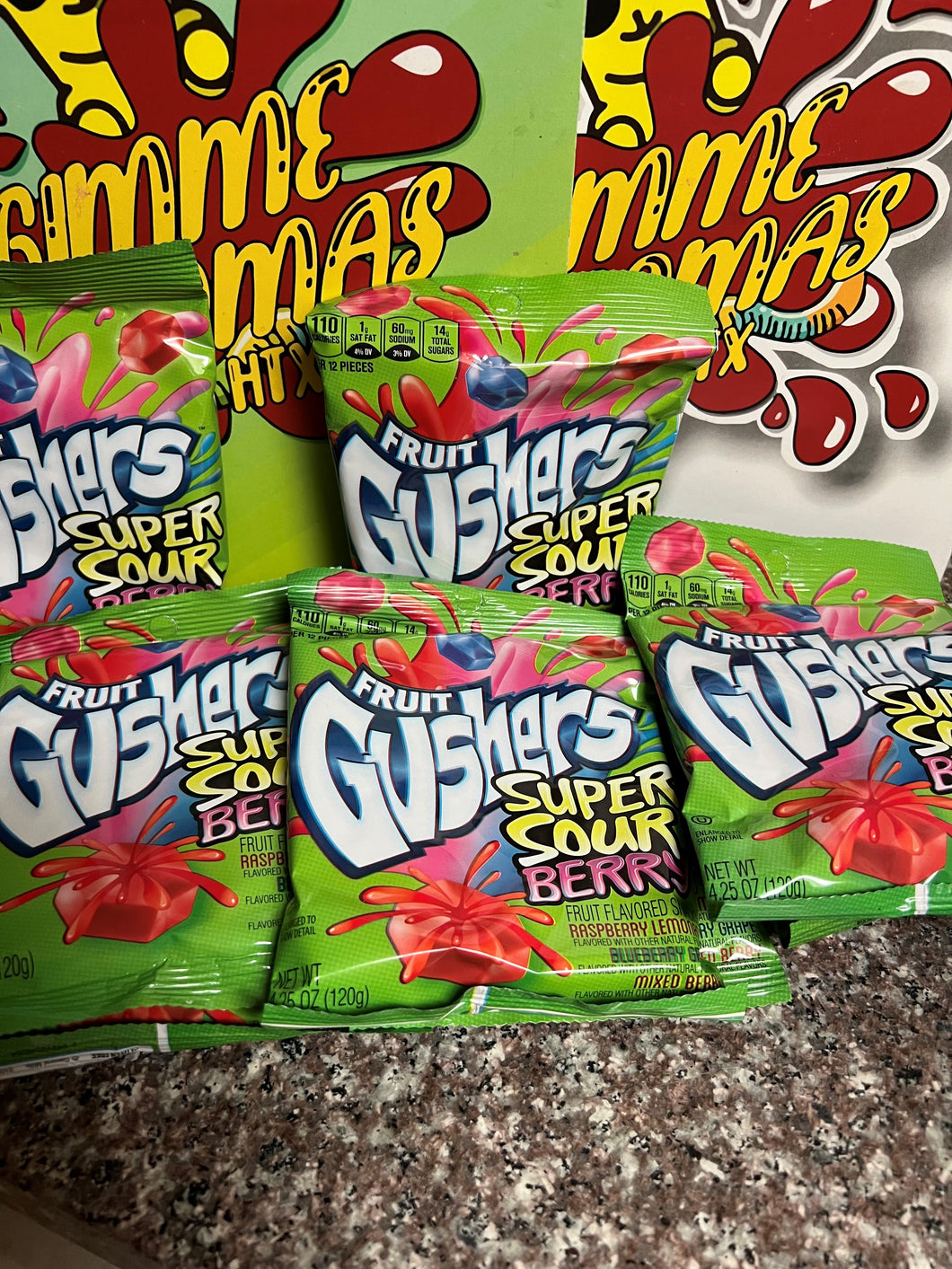 SUPER-SOUR GUSHERS